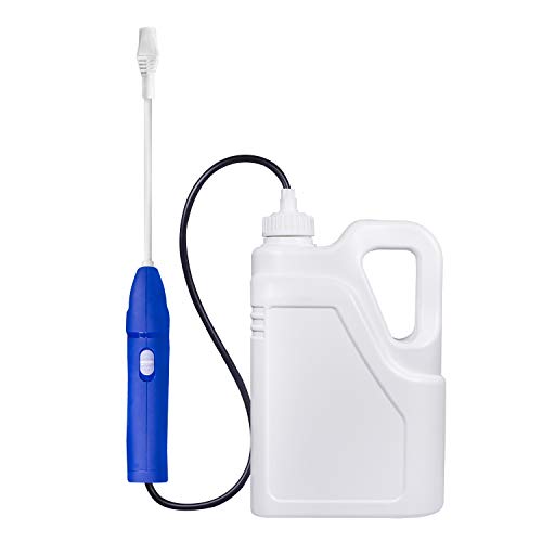 PTN Pulverizador Eléctrico Portátil ULV, Máquina Nebulizadora Desinfectante 2L, Pulverizador Nebulizador Desinfectante, Boquilla Ajustable, Multiusos para Jardín, Lavado de Coches, Limpieza del Hogar