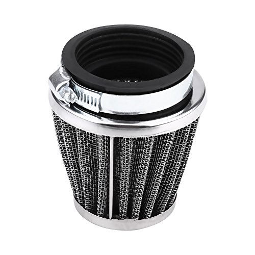 Qiilu Motocicleta Limpiador de filtro de admisión de aire Universal(42MM) Qiilu Motocicleta Limpiador de filtro de admisión de aire Universal(42MM)