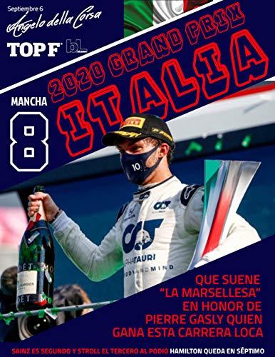 Revista bLinker Gran Premio de Italia de Fórmula 1 2020: Lo mejor del fin de semana en imágenes, datos, estadísticas y anécdotas, en una revista de colección