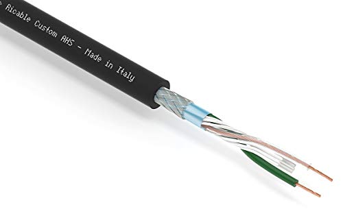 Ricable Custom AHS/10-10 MT Cable de Audio de Alta fidelidad de Audio Bipolar blindado OFC Ricable Custom AHS/10-10 MT Cable de Audio de Alta fidelidad de Audio Bipolar blindado OFC