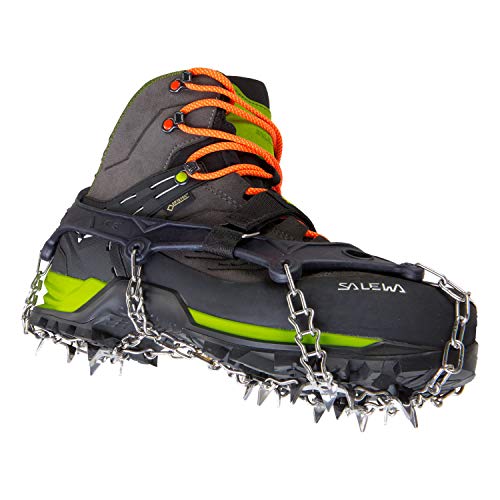 Salewa MTN Spike Crampones, Adultos Unisex, Negro Oscuro, XL Salewa MTN Spike Crampones, Adultos Unisex, Negro Oscuro, XL