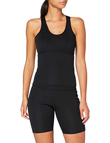 Saunabooster - Conjunto de cinturón, Panty Top para Mujer, N'est Pas Applicable, Mujer, Color Negro, tamaño FR : Taille Unique (Taille Fabricant : L/XL)