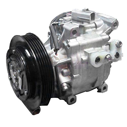 SINOCMP Compresor de Aire Acondicionado 88320-1A481 883201A481 compresor de Aire Acondicionado compresor de Aire para Toyota Yaris 1.3 1.5 SCSA06C, 3 Meses de garantía