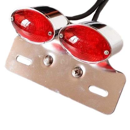 Soporte de luz LED para freno para Quad CB ATV Cruiser Cafe Racer Dual Sport XL FL Buggy Custom Soporte de luz LED para freno para Quad CB ATV Cruiser Cafe Racer Dual Sport XL FL Buggy Custom