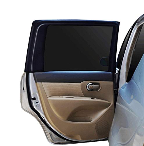 Spurtar Parasol Universal para Ventana Trasera para bebé, Cortina de Malla Transpirable para Ventana de automóvil - Apto para la mayoría de Autos/SUV Protege Mascotas de los niños del Sol - 2 PCS Spurtar Parasol Universal para Ventana Trasera para bebé, Cortina de Malla Transpirable para Ventana de automóvil - Apto para la mayoría de Autos/SUV Protege Mascotas de los niños del Sol - 2 PCS