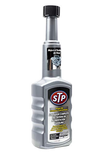 STP ST50200SP Tratamiento Limpiador Sel Sistema DE ALIMENTACIÓN Coche Gasolina 200 ML Reduce Las emisiones del Tubo de Escape