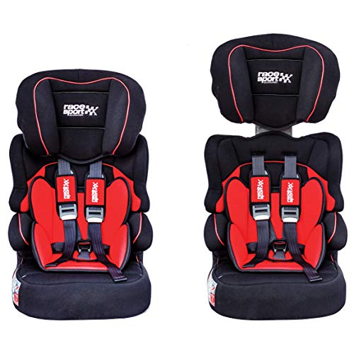 Sumex Rs123Rn - Sillita Infantil"Race Sport" Grupo 1-2 - 3, Homologada, 5 Puntos (Aproximadamente De 9 meses A 12 Años/9 A 36 Kg) Sumex Rs123Rn - Sillita Infantil"Race Sport" Grupo 1-2 - 3, Homologada, 5 Puntos (Aproximadamente De 9 meses A 12 Años/9 A 36 Kg)