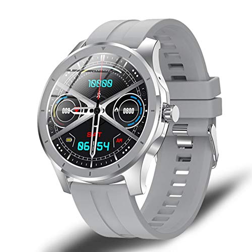 The New 2021 Music Smart Watch 1.28 Pulgadas Pantalla Redonda MX10 Bluetooth Call Watch 512M Memory for Local Music Smartwatch,D