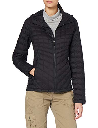 The North Face W Thermoball Hoodie Chaqueta, Mujer, Negro (TNF Negro Matte), XS The North Face W Thermoball Hoodie Chaqueta, Mujer, Negro (TNF Negro Matte), XS