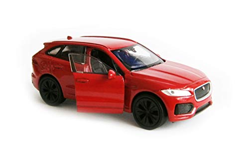 Toi-Toys Jaguar F-Pace - Maqueta de coche (12 cm, metal), color rojo
