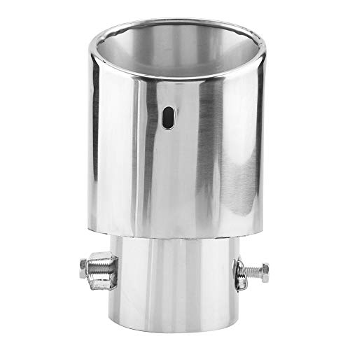 Tubo de garganta de cola universal Tubo de escape recto plateado brillante Acero inoxidable Acero inoxidable Extremo del silenciador trasero Tubo de garganta de cola universal Tubo de escape recto plateado brillante Acero inoxidable Acero inoxidable Extremo del silenciador trasero
