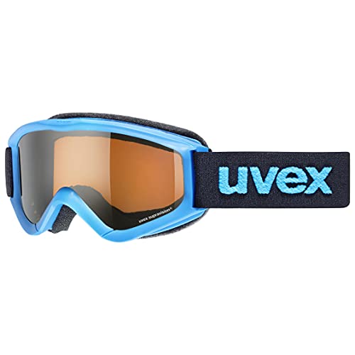 Uvex Speedy Pro Gafas de esquí, Niños, Blue/lasergold, One Size