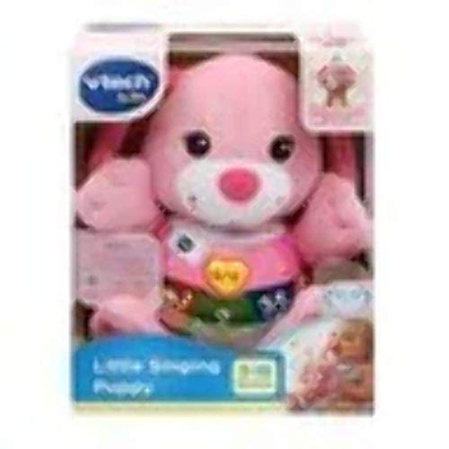 VTech Pequeperrito - Perrito Educativo para bebé, con Canciones y Clip para Colgar en la Cuna, Silla y Carrito de bebé; Relajante y Suave Juguete Interactivo, para niños y niñas de 3, 6 o 12 Meses VTech Pequeperrito - Perrito Educativo para bebé, con Canciones y Clip para Colgar en la Cuna, Silla y Carrito de bebé; Relajante y Suave Juguete Interactivo, para niños y niñas de 3, 6 o 12 Meses