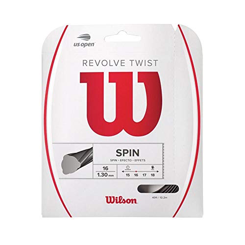 Wilson Revolve Twist Cordaje, Adultos Unisex, Grey (Gris), 16G