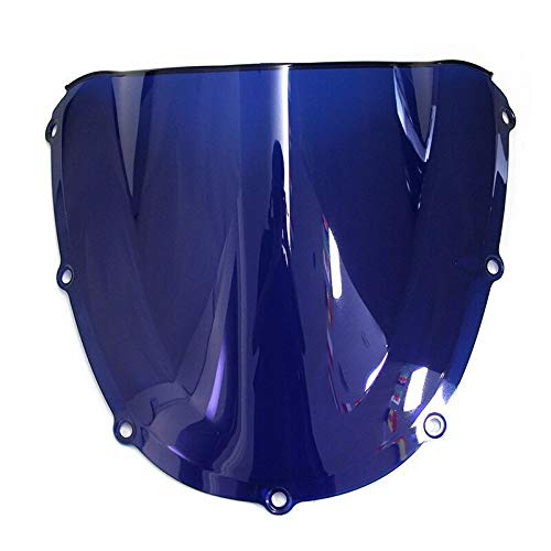 XCJ Parabrisas De Motocicleta Parabrisas Deflectores De Viento Fit For CBR900RR CBR 900RR CBR954RR 954RR 900 954 2002-2003 (Color : Blue)