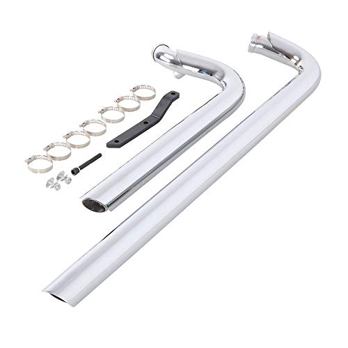 YSMOTO - Sistema de escape cromado para motocicleta Harley Davidson Sportster XL 2004-2016 04-16 YSMOTO - Sistema de escape cromado para motocicleta Harley Davidson Sportster XL 2004-2016 04-16