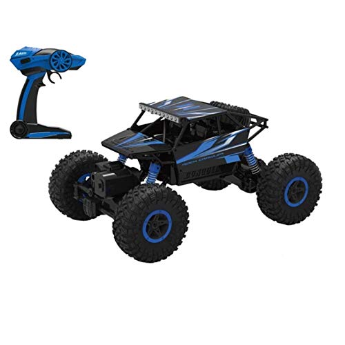 ZCYXQR High Speed RC Buggy Cars Off Road Vehicle 1/14 Remote Control Rock Crawlers with Head Lights 4WD 2.4 GHz Electronic Cross Co