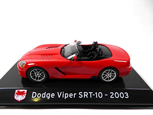- Coche 1/43 Colección Supercars Compatible con Dodge Viper SRT-10 2003 (S50)