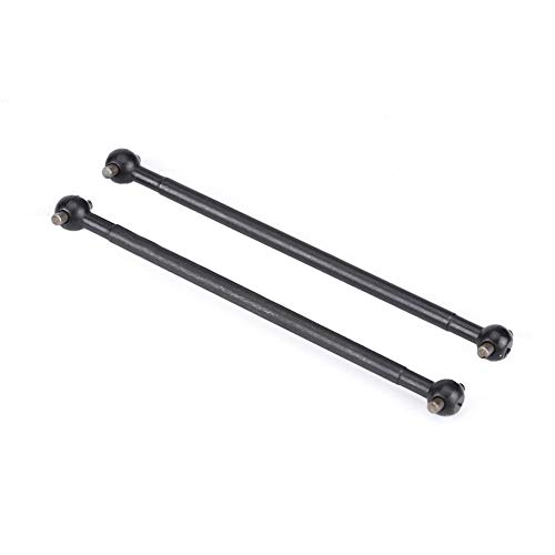 1/10 RC Car Drive Shaft, Kits de Eje de Transmisión de Hueso de Perro de Metal Aptos para HIMOTO E10MTL E10MT E10BP RC Coche Accesorio(Negro)