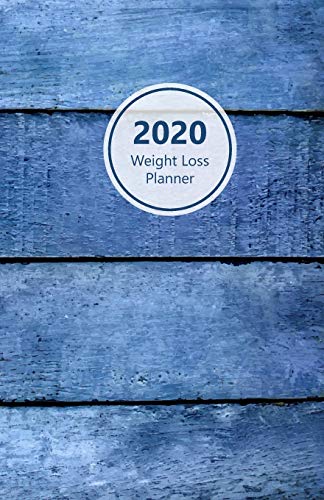 2020 Weight Loss Planner: Meal and Exercise trackers, Step and Calorie counters. For Losing weight, Getting fit and Living healthy. 8.5" x 5.5" (Half ... look, gold, pink design. Soft matte cover).