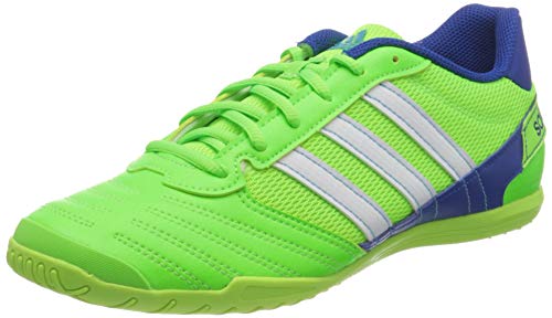 Adidas Super Sala, Zapatillas Deportivas Fútbol Hombre, Verde (Solar Green/FTWR White/Team Royal Blue), 41 1/3 EU
