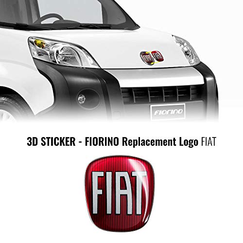 AMS 32021 - Adhesivo para Fiat Professional 3D de Repuesto con Logotipo para Fiorinete