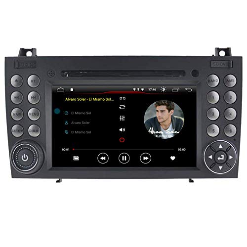 Android 10 Car DVD GPS Radio Stereo Head Unit Navigation BT WiFi DSP para Mercedes Benz R171 SLK200 SLK280 SLK300 SLK350 SLK55 200 - -2011 Bluetooth Steeirng Wheel Control