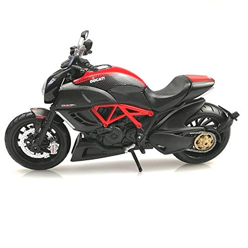 Auto modelo 1:12 Modelo De Motocicleta Ducati Aleación Forcecontrol Coche De Carreras Juguetes Colección De Pasatiempos Juguete De Regalo Para Niños Modelo De Simulación
