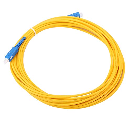 Cable de puente Puente de fibra Cable de conexión de fibra dúplex Cable de puente de fibra Cable de conexión de fibra SC a SC 10m / 11yd para fibra