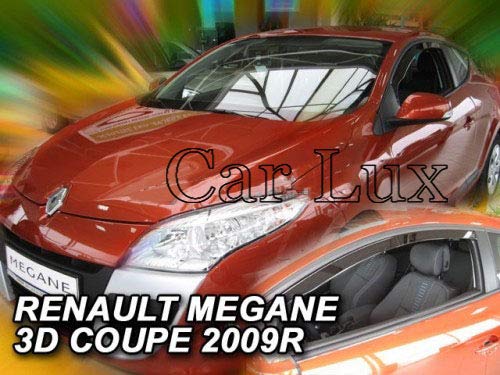 Car Lux AR04083 - Derivabrisas Deflectores de Viento Delanteros Megane 3 Coupe