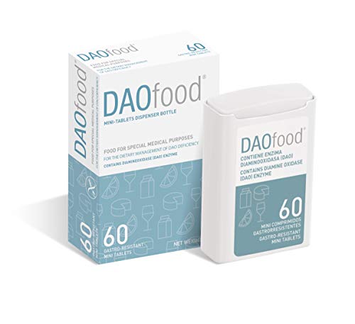 Daofood - Manejo Dietético del Déficit de Dao – Dispensador 60 Minicomprimidos Gastrorresistentes