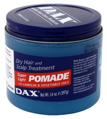 Dax Pomade Super Light 14 oz. Jar (Blue) (Pack of 6) by DAX
