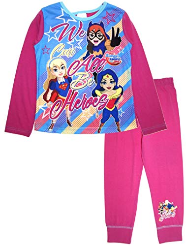 DC Super Hero - Pijama largo para niñas