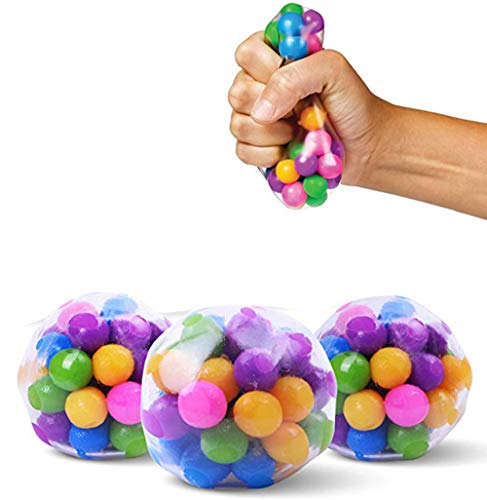 DNA Stress Ball, Fidget Toys DNA Ball, Bolas para apretar el estrés para aliviar la ansiedad, Bolas de Juguetes sensoriales para aliviar el estrés y Mejorar la concentración para niños y Adultos
