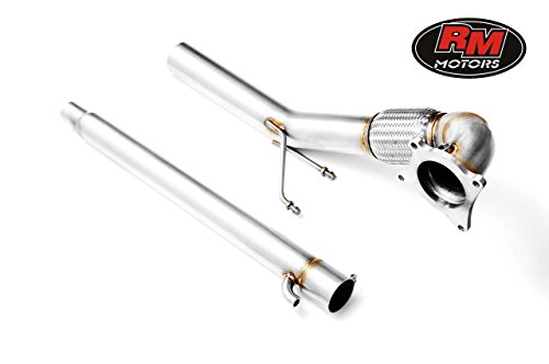 Downpipe Decat Catalizador Acero Inoxidable para TT 8J 2.0 TFSI 2007 2008 2009 2010 2011 2012 2013 2014 272PS Quattro