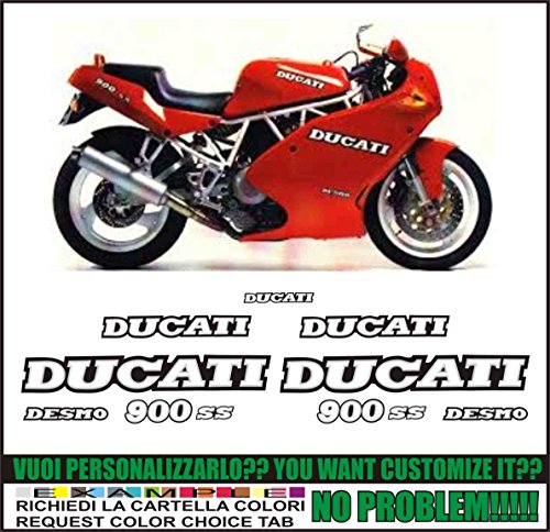Ducati Kit adesivi Decal stikers SS 900 Super Sport 1991