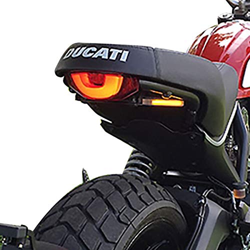 Ducati Scrambler Kit de eliminación de guardabarros (soporte de luz de placa) – Nuevos ciclos de rabia