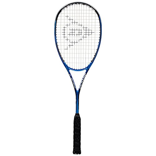 Dunlop Precisión Pro 130 Raqueta de Squash, Unisex Adulto, Azul/Negro, Talla Única