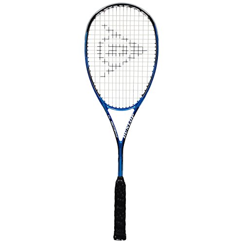 Dunlop Precisión Pro 130 Raqueta de Squash, Unisex Adulto, Azul/Negro, Talla Única