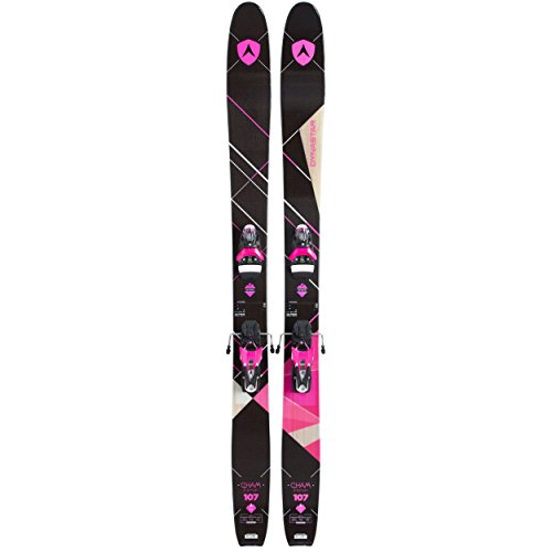 DYNASTAR – Esquís Cham 2.0 Woman 107 Mujer (esquís remolques sin Fijaciones) – para Mujer – Negro, Mujer, Negro