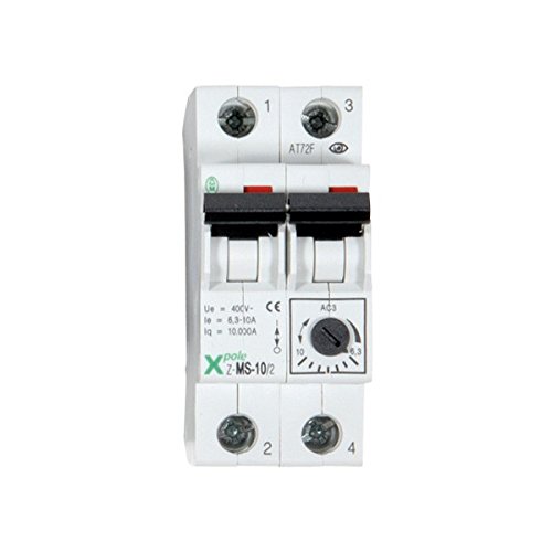 EATON Z-MS-10/2 Interruptor Protección de Motor Z-MS, 2P, 6.30A - 10.0A