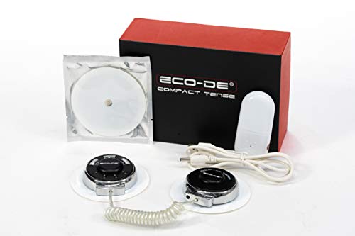 ECODE EMS Estimulador Digital Muscular Electroestimulador Compact Tens Double sin Cables ECO-304