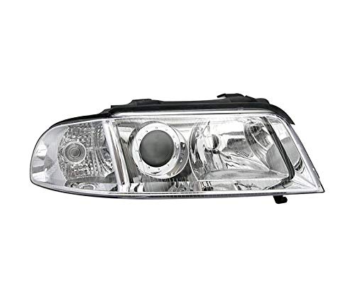 Faros VP210P Faro delantero delantero delantero delantero delantero faro delantero delantero lámpara de coche cristal cromado LHD compatible con Audi A4 B5 Facelift 1999 2000 2001 Faros VP210P Faro delantero delantero delantero delantero delantero faro delantero delantero lámpara de coche cristal cromado LHD compatible con Audi A4 B5 Facelift 1999 2000 2001