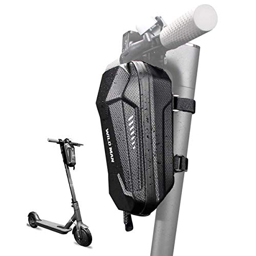 FCREW Bolsa para scooter, bolsa frontal tubular, bolsa grande para manillar, impermeable, bolsillo delantero para patinete eléctrico Xiaomi MI Mijia M365 Sedway Ninebot E ES1/ES2/ES3/ES4-3L