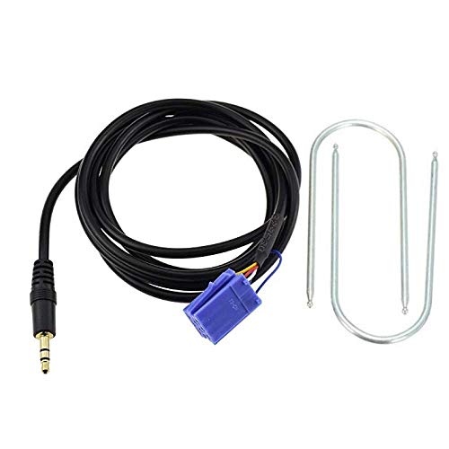G.M. Production – EVO191 – Cable aux de audio para reproductores mp3/iPhone para Fiat Punto, con mensaje "No se dispone de fuente" de radios Grundig Delphi (no apto para vehículos con el sistema de Blue&Me) [comprueba la foto y los datos sobre compatibili G.M. Production – EVO191 – Cable aux de audio para reproductores mp3/iPhone para Fiat Punto, con mensaje "No se dispone de fuente" de radios Grundig Delphi (no apto para vehículos con el sistema de Blue&Me) [comprueba la foto y los datos sobre compatibili
