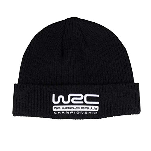 Gorro de lana negra del Campeonato Mundial de Rallyes del WRC