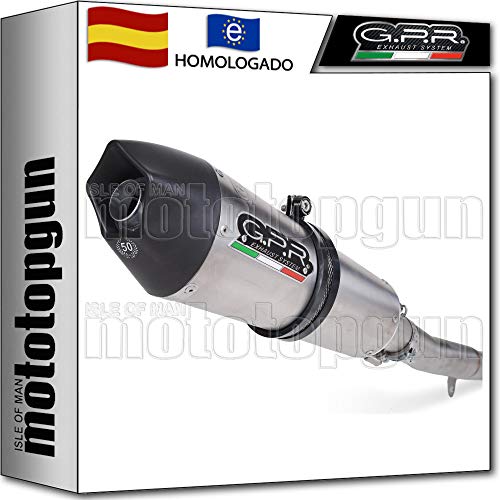 gpr db.18.gpan.to tubo de escape catalizado gpe anniversary titano compatible con derbi cross city 125 2007 07 2008 08