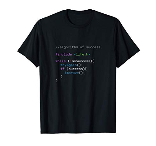 Hombre Desarrollador Nerds - algoritmo de éxito para programadores Camiseta