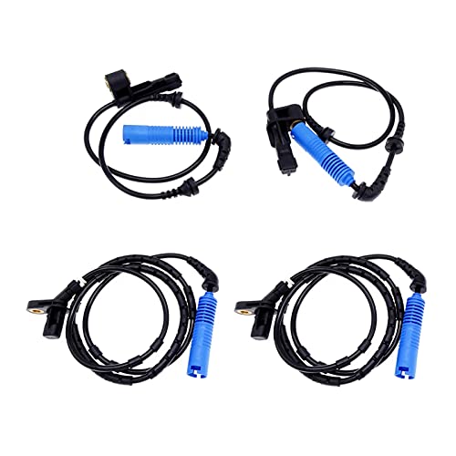 JIABIN Songz Store 4 Piezas/Set Sensor de Velocidad de la Rueda de la Rueda Delantera y Trasera del automóvil Fit para BMW E46 320i 323ci 323i 325ci Z4 34526752681 + 34526752682 + 34526752683