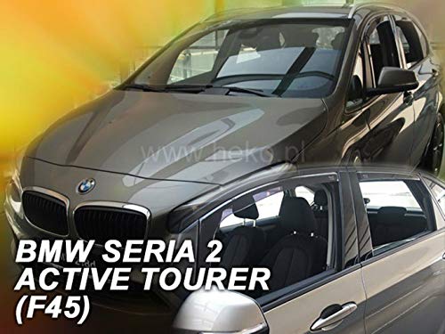 J&J AUTOMOTIVE Derivabrisas para BMW X1 F48 2015-2020 2 piezas